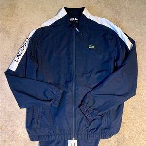 Navy blue Lacoste track suit - lightly used!